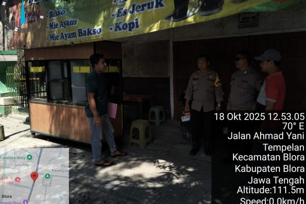 Lalai Kunci Menempel, Motor Pedagang Sayur di Depan Ruko Blora Raib Digondol Maling Dini Hari