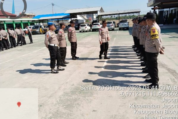 Cegah Perilaku Arogan, Propam Polres Blora Perketat Pengawasan Internal PNPP