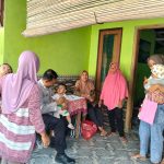 Sambil Pantau Posyandu, Bhabinkamtibmas Tegalgunung Blora Imbau Warga Waspada Penipuan